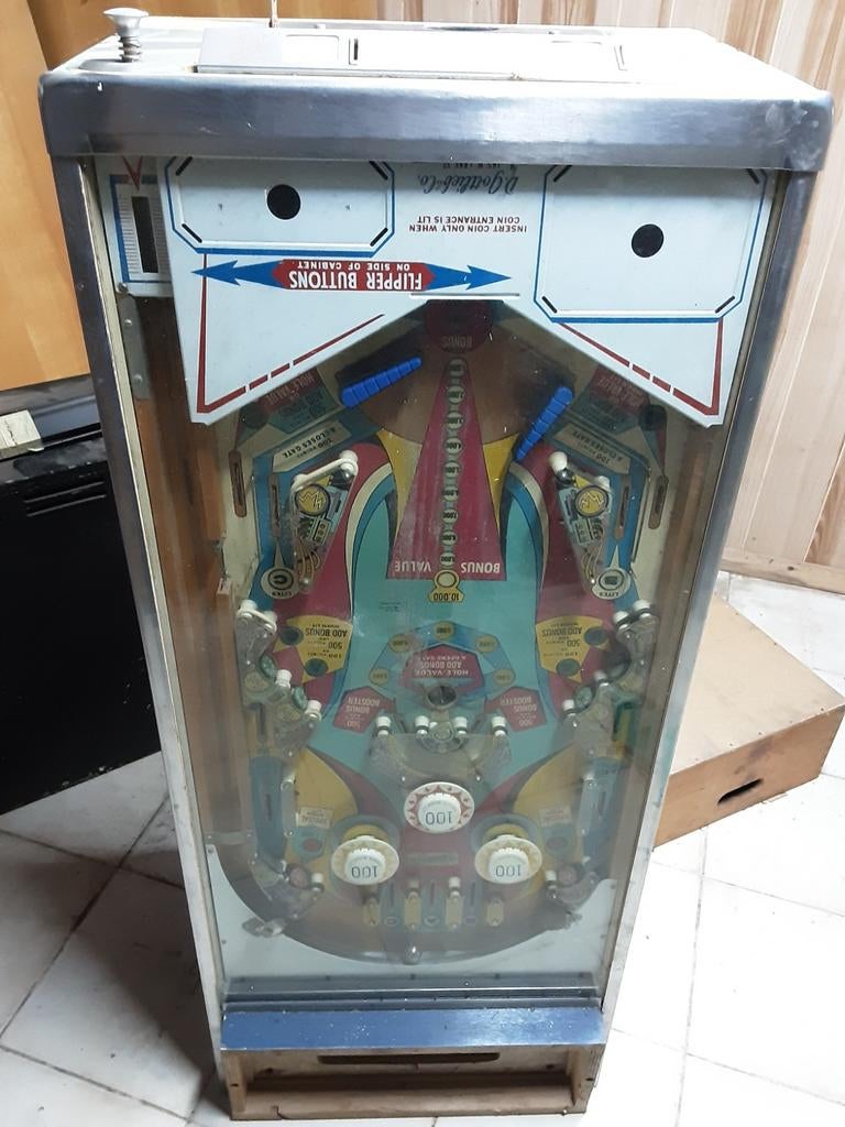 Flipperkast gottlieb 1974 magnotron voor opmaak, Ophalen, Gebruikt, Mechanisch, Flipperkast
