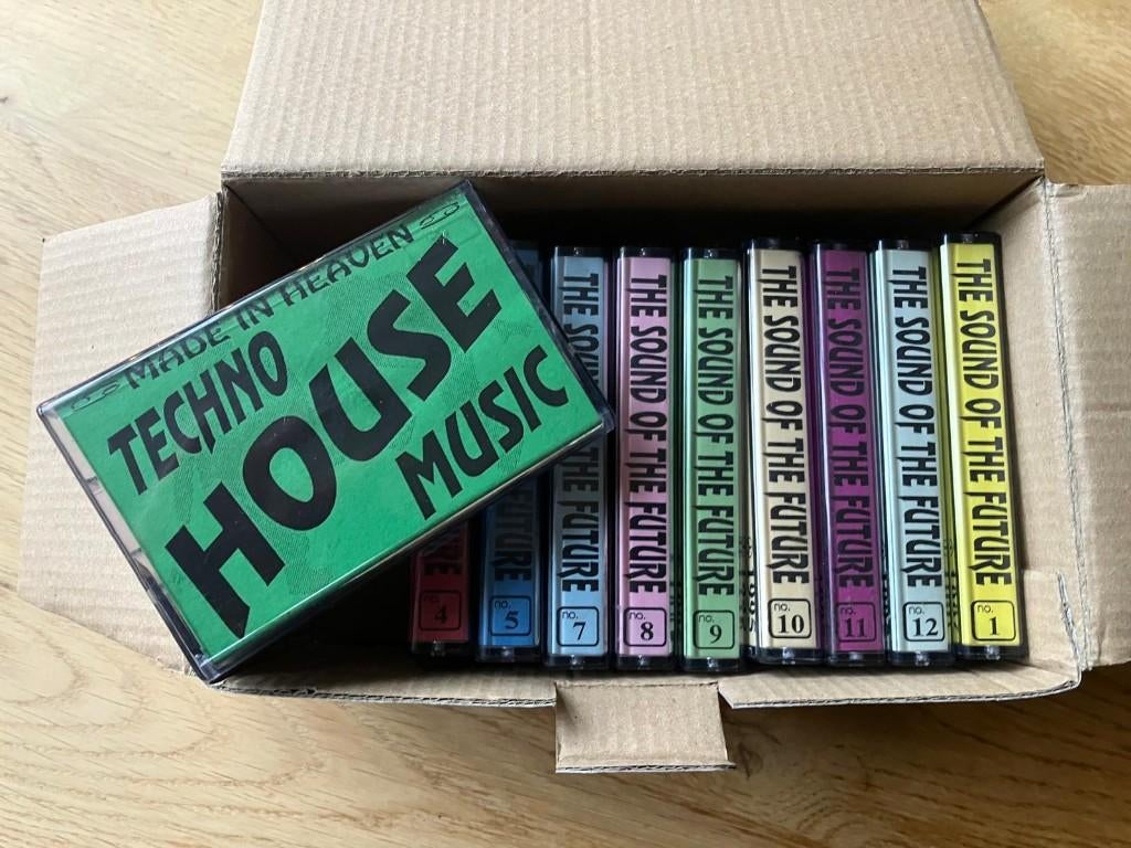 Vintage cassettebandjes Techno-House-Hardcore-Gabber, Cd's en Dvd's, Cassettebandjes, Gebruikt, 2 t/m 25 bandjes, Overige genres