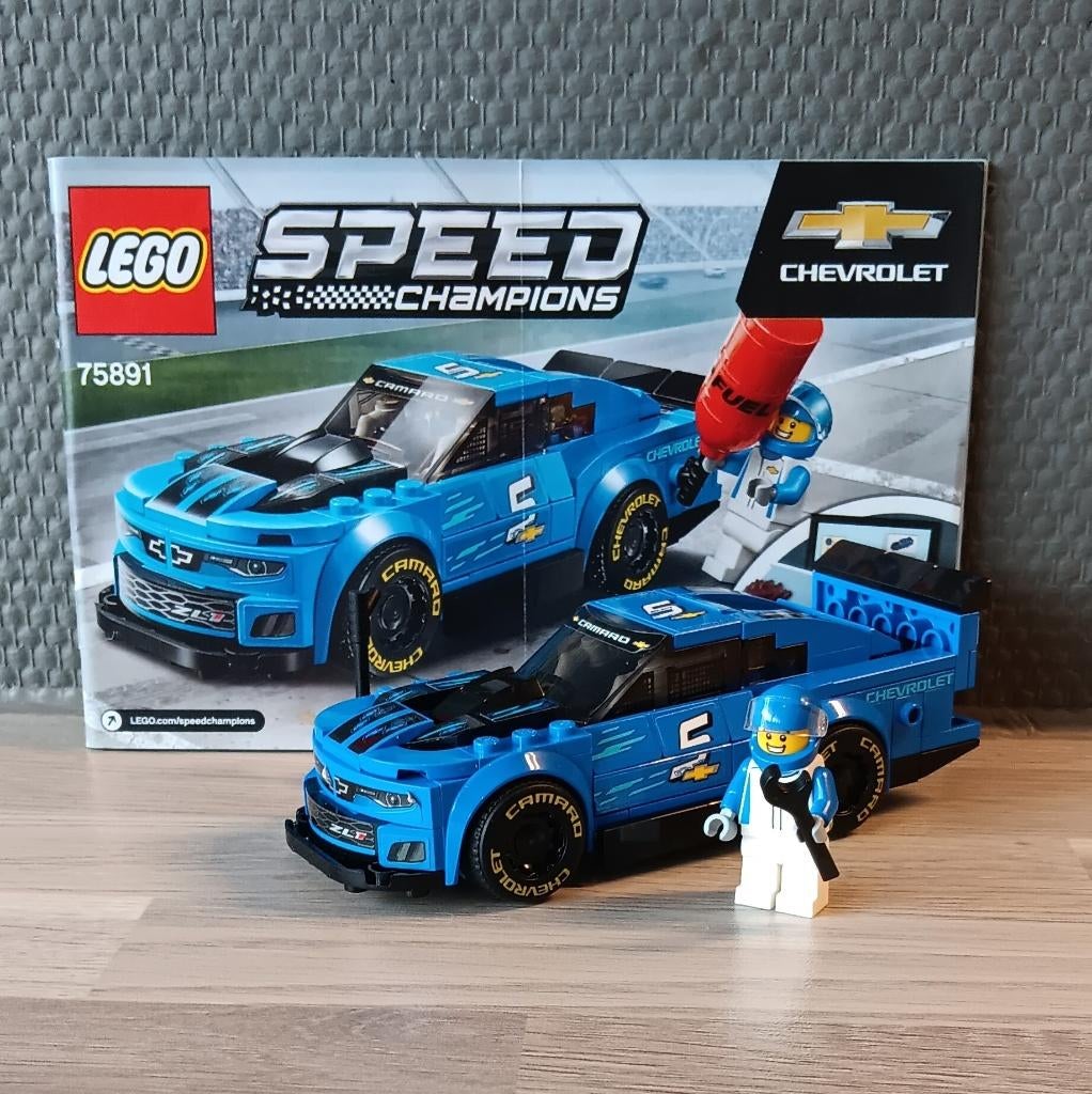 lego chevrolet 75891, Ophalen of Verzenden, Zo goed als nieuw, Complete set, Lego