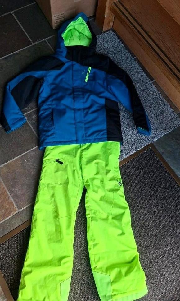 Compleet skipak Spyder 152 skijas skibroek ski jas broek, Kinderen en Baby's, Ophalen, Gebruikt, Jongen of Meisje, Setje