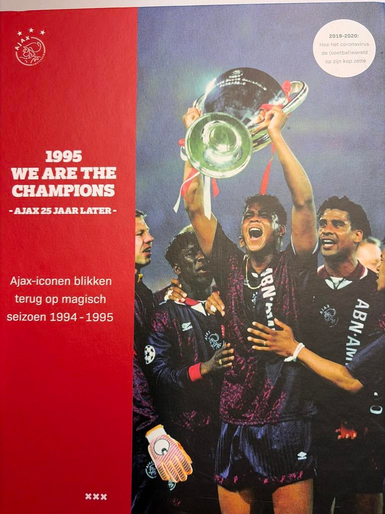 Ajax Jaarboek 2019/2020 + Terugblik 1995, Boeken, Overige Boeken, Gelezen, Ophalen of Verzenden