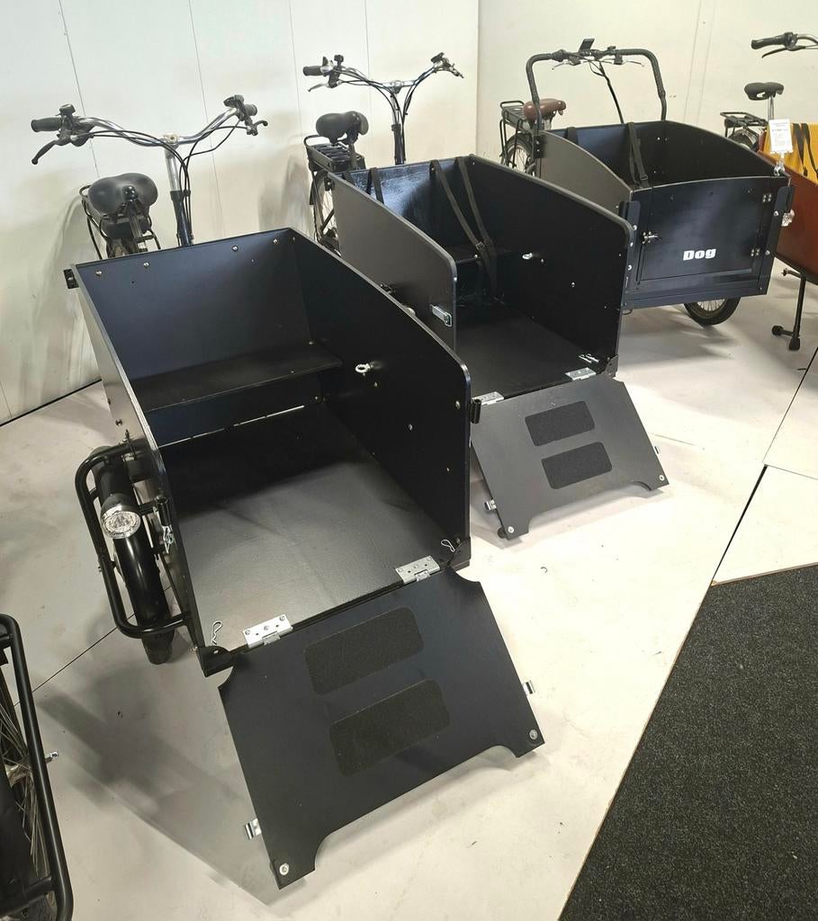 Elektrische honden bakfietsen dog NIEUW en gebruikt GARANTIE, Zo goed als nieuw, Bakfiets.nl, 2 kinderen, Info@bakfiets.nl