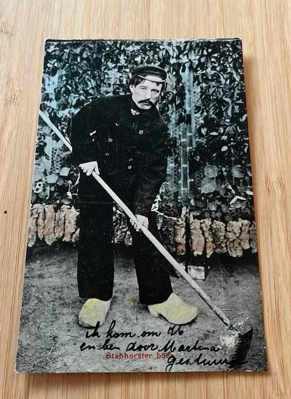 Staphorst Staphorster boer, Ophalen of Verzenden, Voor 1920, Gelopen, Overijssel