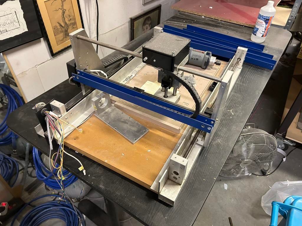 CNC Freesmachine, Doe-het-zelf en Verbouw, Gereedschap | Freesmachines, Ophalen, Elektrisch, Overige soorten
