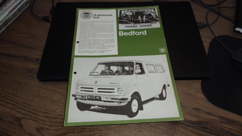 Folder  BEDFORD  CF, Verzenden, Gelezen, Overige merken