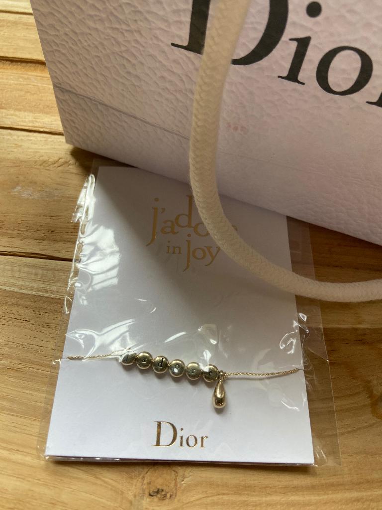 Dior j’adore in joy gouden armbandje nieuw, Sieraden, Tassen en Uiterlijk, Armbanden, Nieuw, Ophalen of Verzenden, Met bedels of kralen