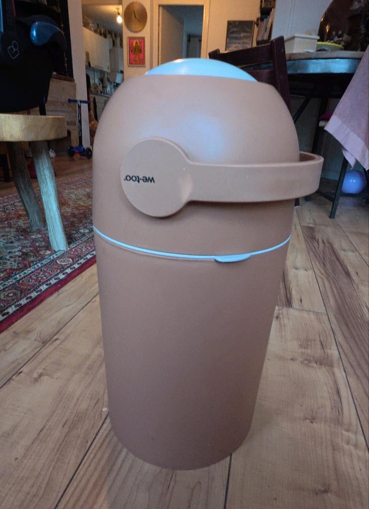 WeToo luieremmer, 40 liter of meer, Ophalen, Kunststof, Minder dan 50 cm