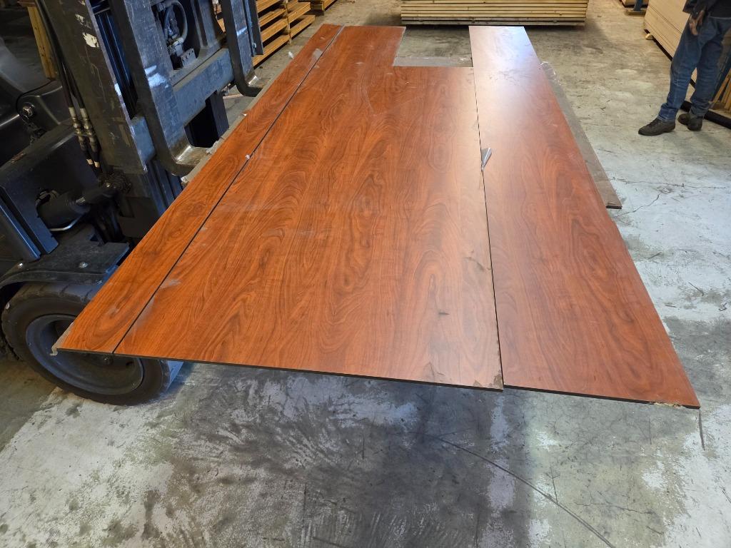 Notenkleurige Trespa-platen - nr: D96, Ophalen