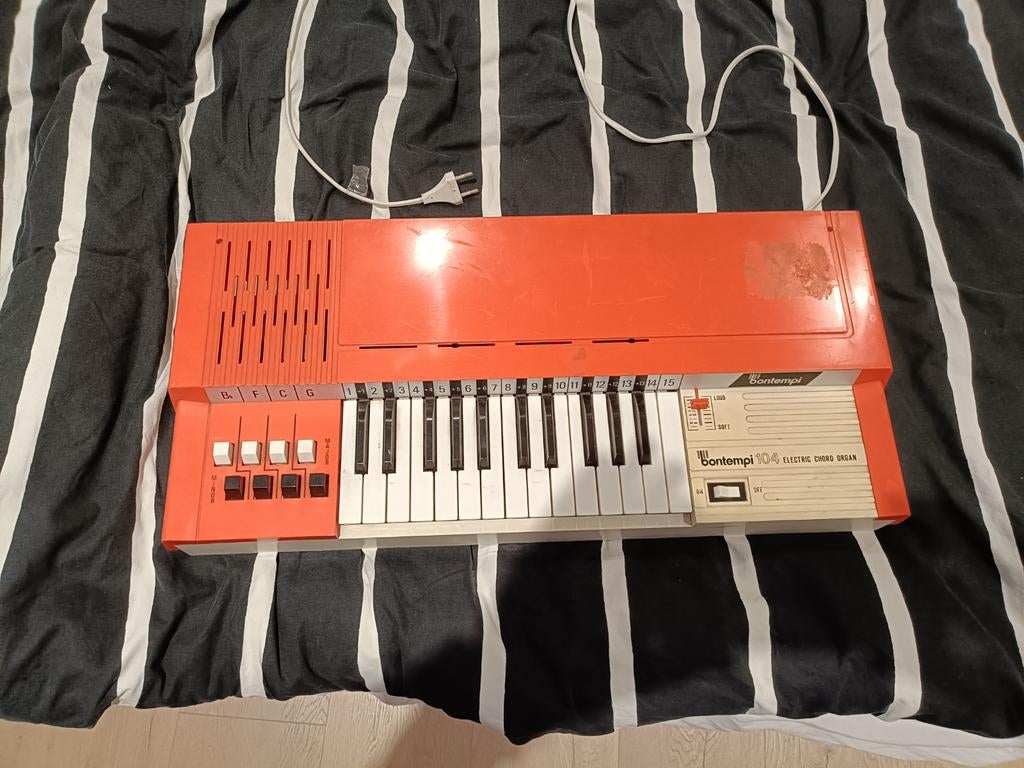 Vintage Bontempi 104 Orgel no. 712061, Ophalen, Gebruikt, Overige aantallen, Overige merken