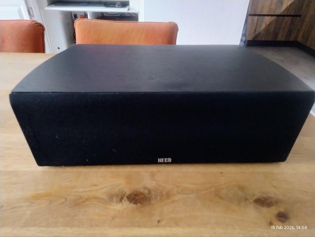Heco Victa center 101 centerspeaker te koop. Zgan., Audio, Tv en Foto, Luidsprekers, Zo goed als nieuw, Center speaker, 120 watt of meer