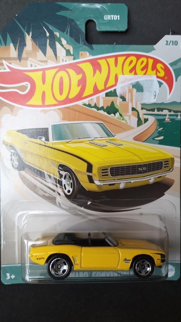 Chevrolet Camaro Convertible 1:64  Hotwheels Pol, Auto, Verzenden, 1186mj 1 Nl, Nieuw
