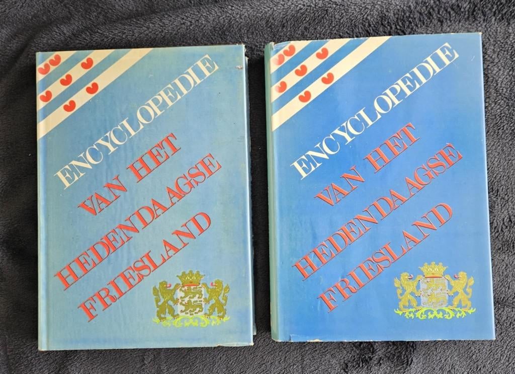 Encyclopedie van het hedendaagse Friesland Deel 1 & 2, Ophalen of Verzenden, Gelezen