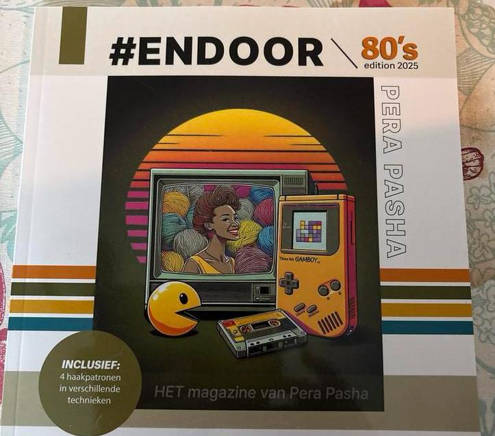#Endoor 80's editie 2025 - Haakpatronen Magazine, Ophalen of Verzenden, Nieuw, Haken, Patroon of Boek