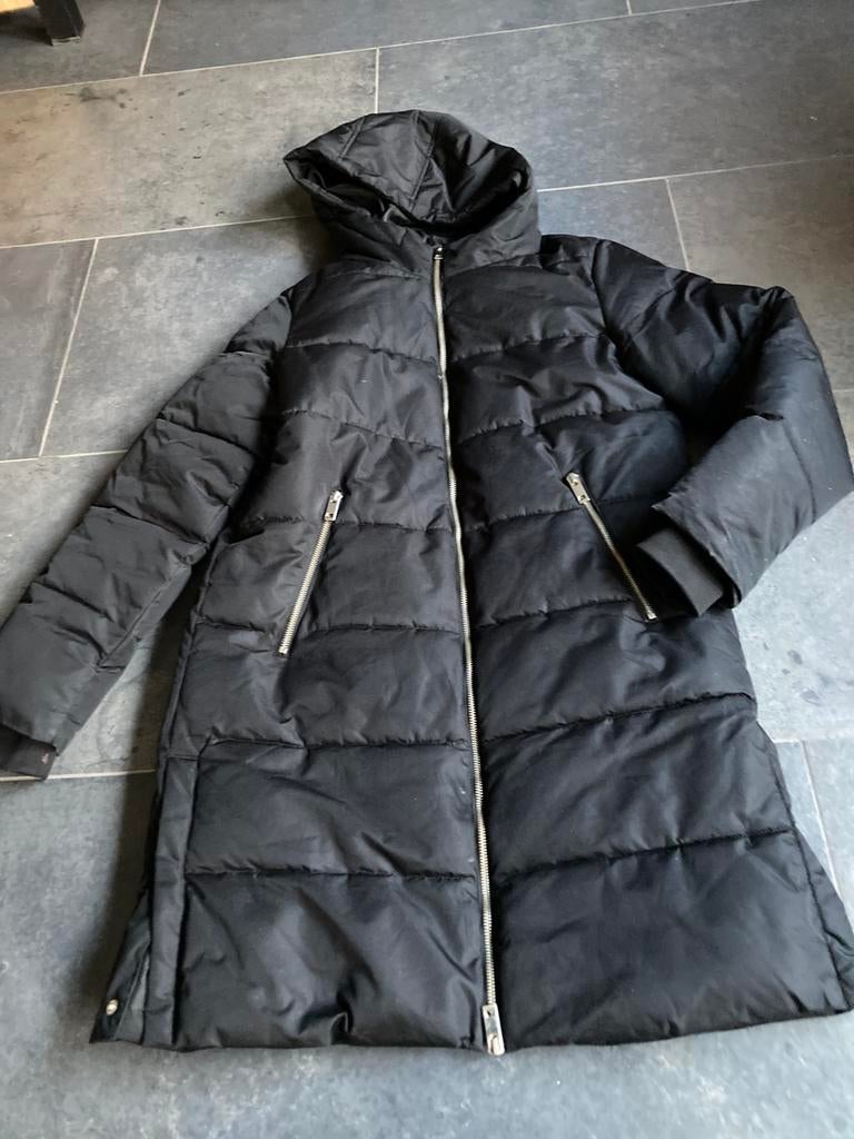 JDY DUST warme winterjas S, Kleding | Dames, Jassen | Winter, Ophalen of Verzenden, Gedragen, Zwart