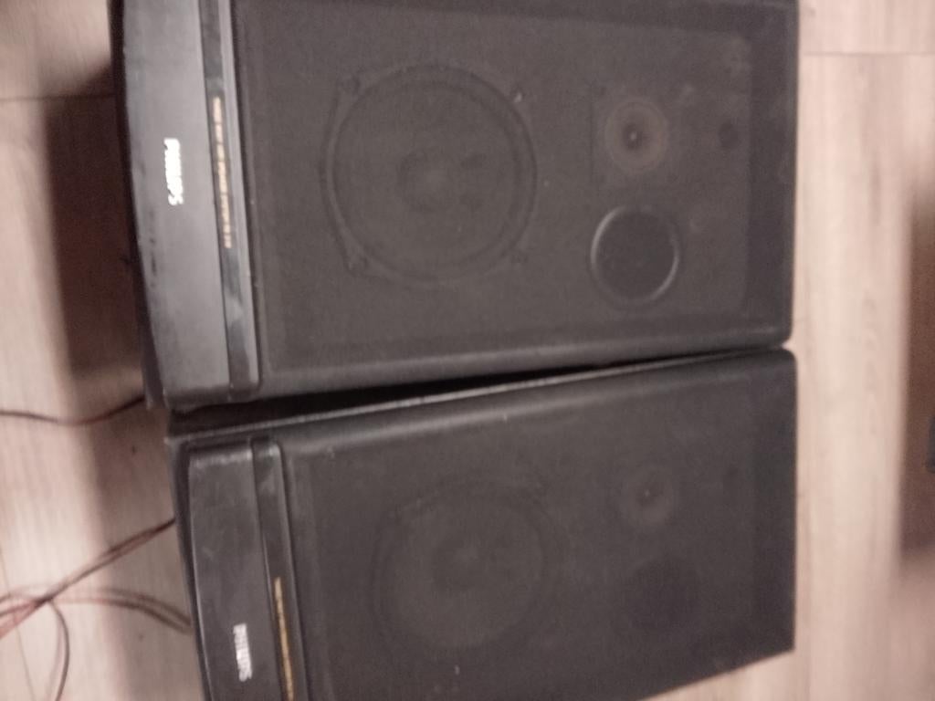 Philips 3-weg luidsprekers - Klassiek geluid, Philips, Gebruikt, Ophalen of Verzenden, Minder dan 60 watt