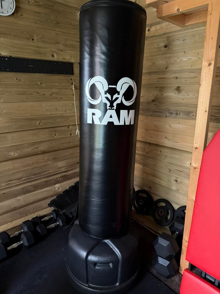 Ram bokspaal, Sport en Fitness, Boksen, Ophalen, Zo goed als nieuw, Bokszak