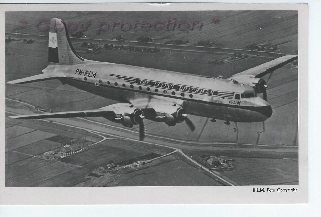 K.L.M. The Flying Dutchman *  Fotokaart, Verzamelen, Verzenden, Zo goed als nieuw, Kaart, Foto of Prent