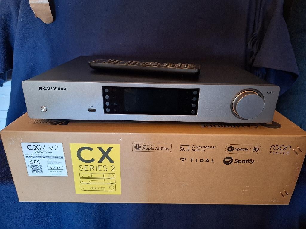 cambridge audio CXN V2, Ophalen of Verzenden, Zo goed als nieuw