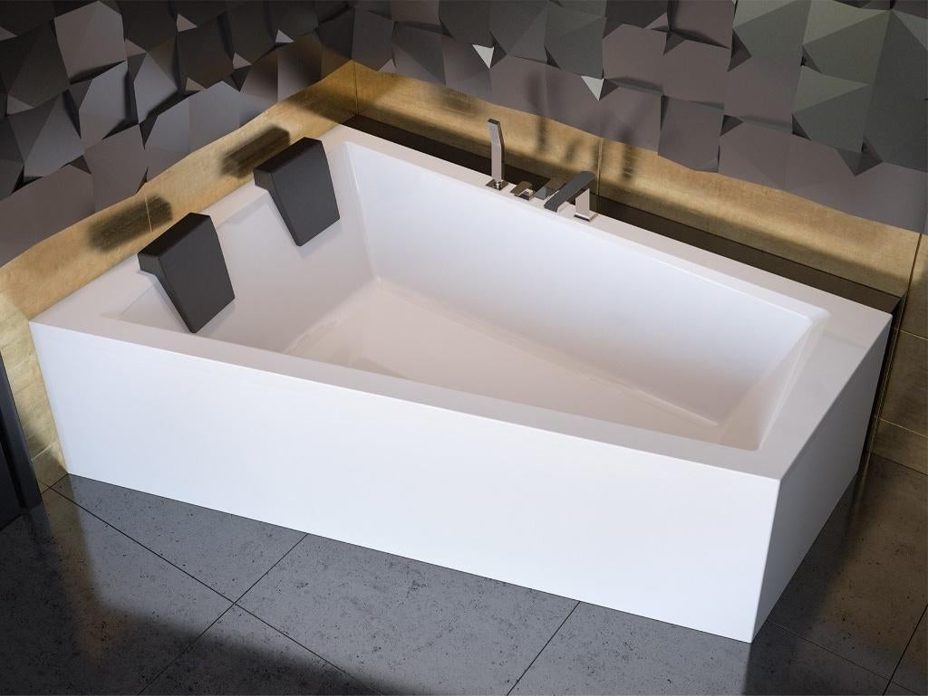 HOEKBAD 180x125 cm incl poten, Ophalen, Nieuw