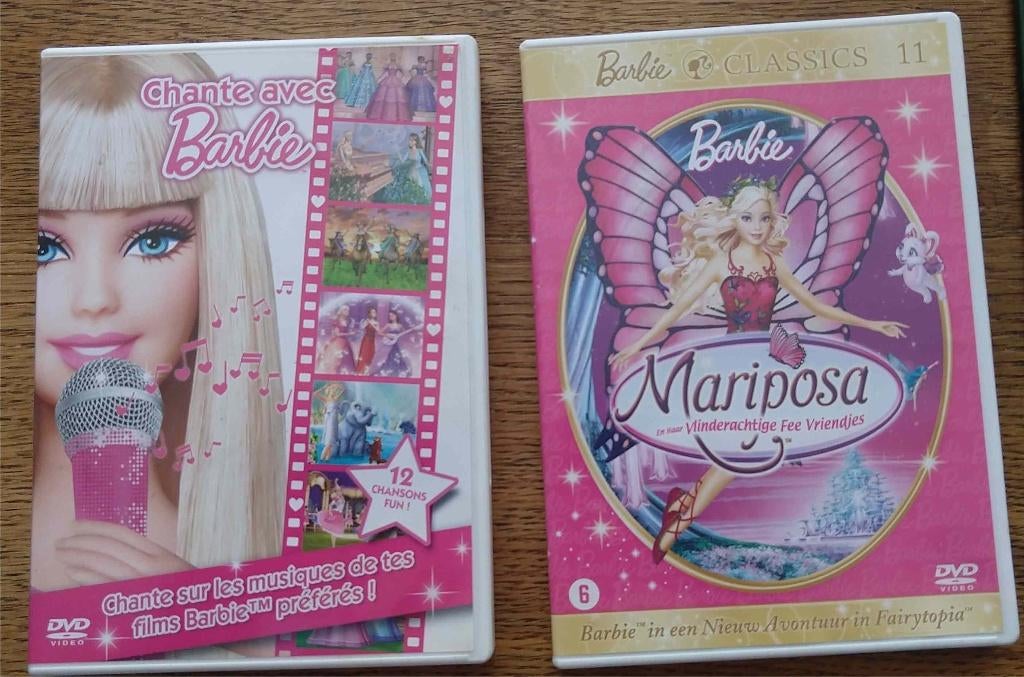Barbie DVD 's + VHS-video - hoeft niet in 1 koop, Cd's en Dvd's, Dvd's | Tekenfilms en Animatie, Alle leeftijden, Overige typen