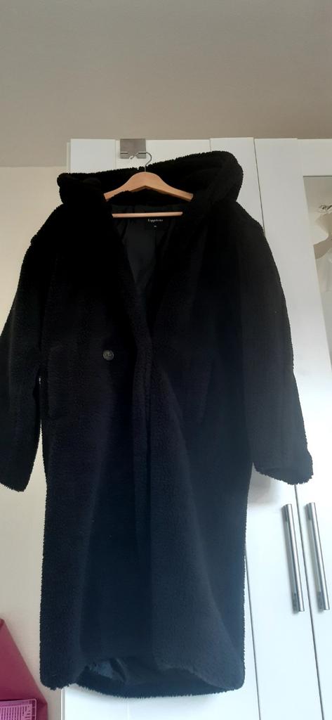 Copperose Faux Fur Mantel M/L, Maat 38/40 (M), Zwart, Ophalen of Verzenden, Nieuw