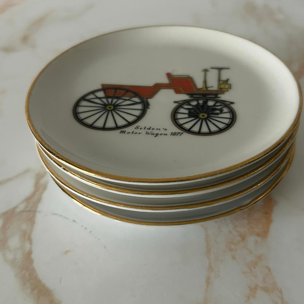 Vintage Spenzo Schoteltjes - Selden's Motor Wagon 1877, Huis en Inrichting, Ophalen of Verzenden