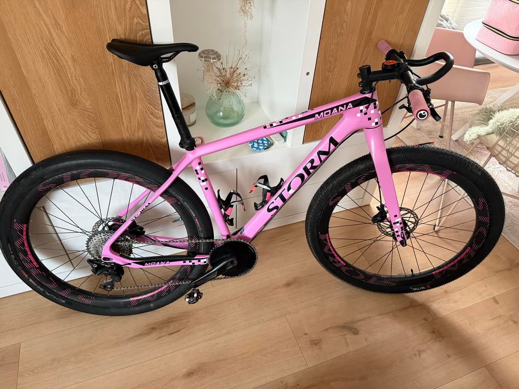 Vette carbon strandfiets Storm Moana, Fietsen en Brommers, 57 cm of meer, Geen vering, Ophalen, Overige merken