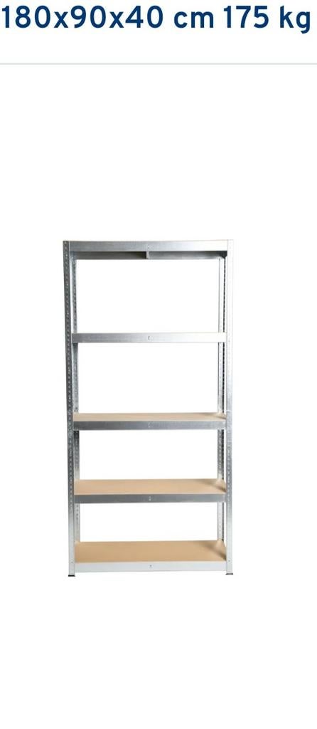 Legbord stelling 8 stuks - 180x90x40 cm, Ophalen of Verzenden, Gebruikt