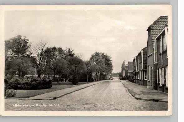 Alblasserdam Fop Smitstraat, Verzamelen, Verzenden, Voor 1920, Gelopen, Zuid-Holland
