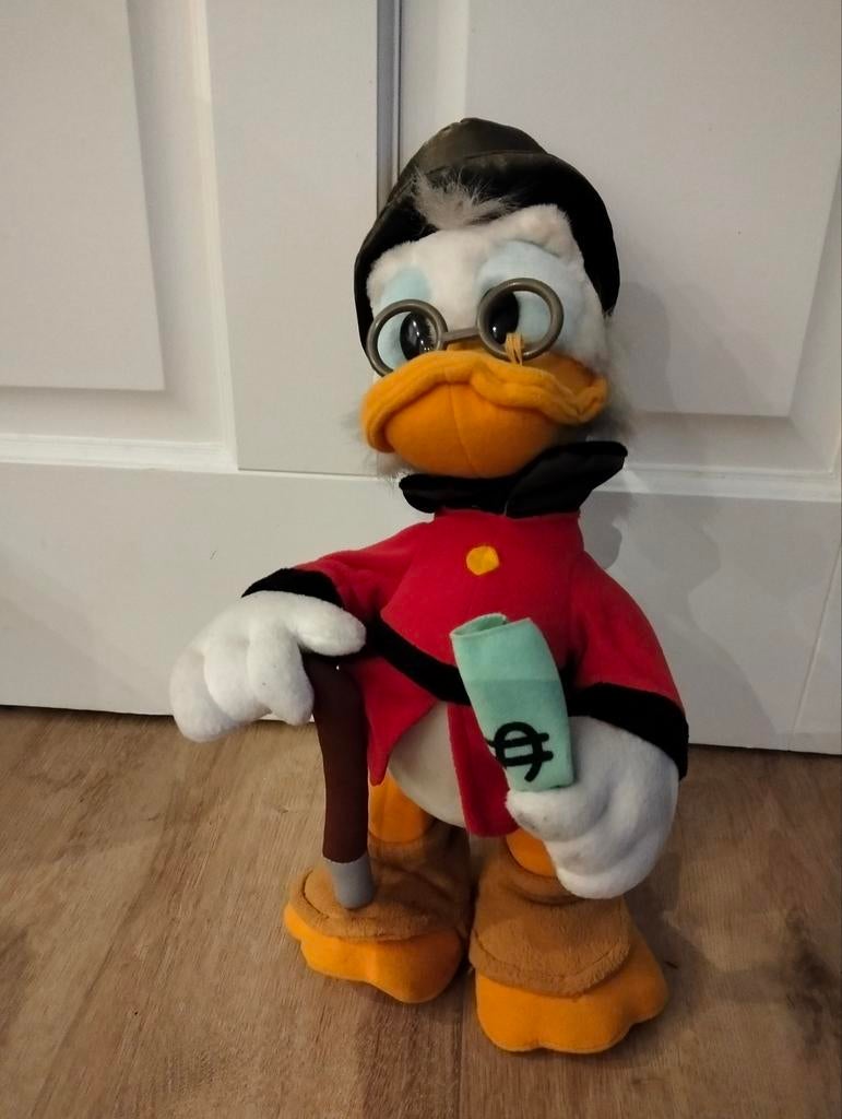Dagobert duck knuffel, Disneyland parijs, Ophalen