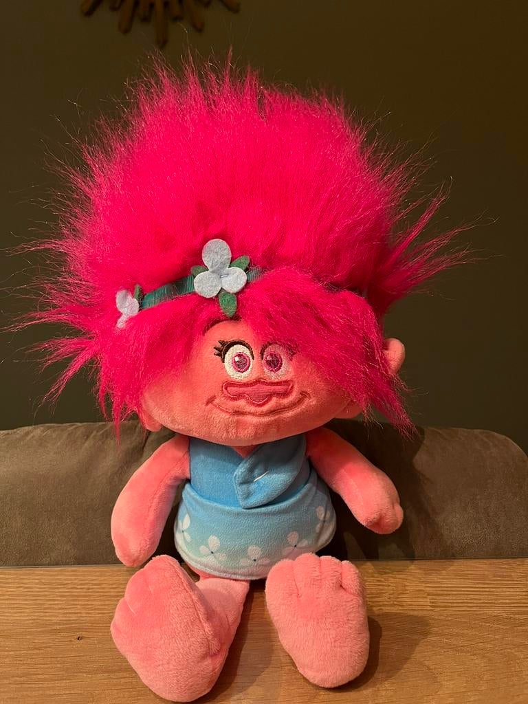 Leuke Trolls Poppy knuffel, Ophalen of Verzenden, Zo goed als nieuw, Overige typen
