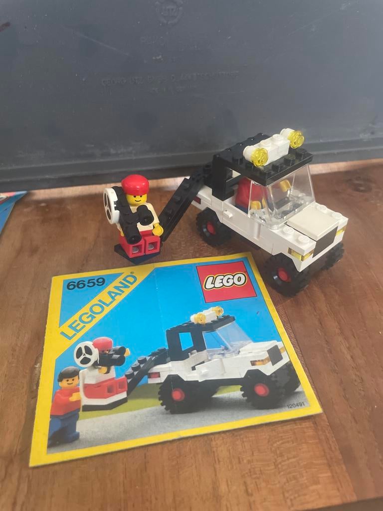 Lego 6659 camera wagen, Ophalen of Verzenden, Zo goed als nieuw, Complete set, Lego