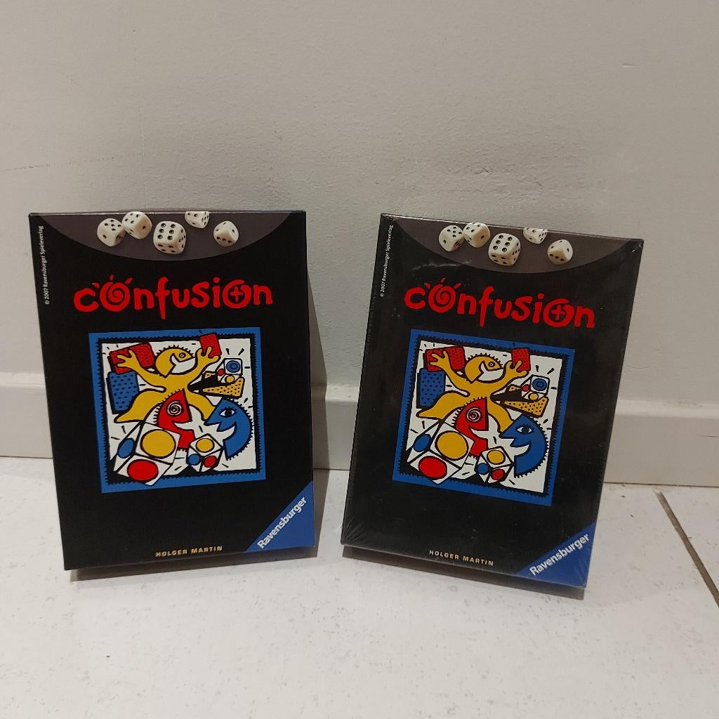 Confusion het kaart-dobbelreactiespel, Vijf spelers of meer, Ophalen of Verzenden, Nieuw, Ravensburger