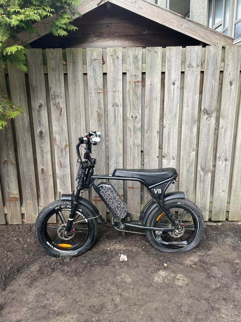 Custom ouxi v8, Fietsen en Brommers, Elektrische fietsen, Overige merken, Gebruikt, Ophalen of Verzenden, 59 cm of meer