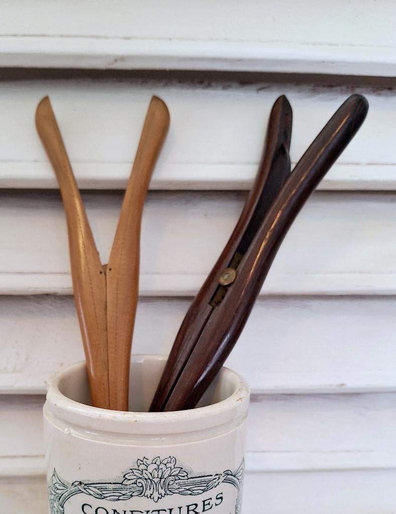 Oude Handschoenspanner, stretcher, 2 stuks, Antiek en Kunst, Ophalen of Verzenden