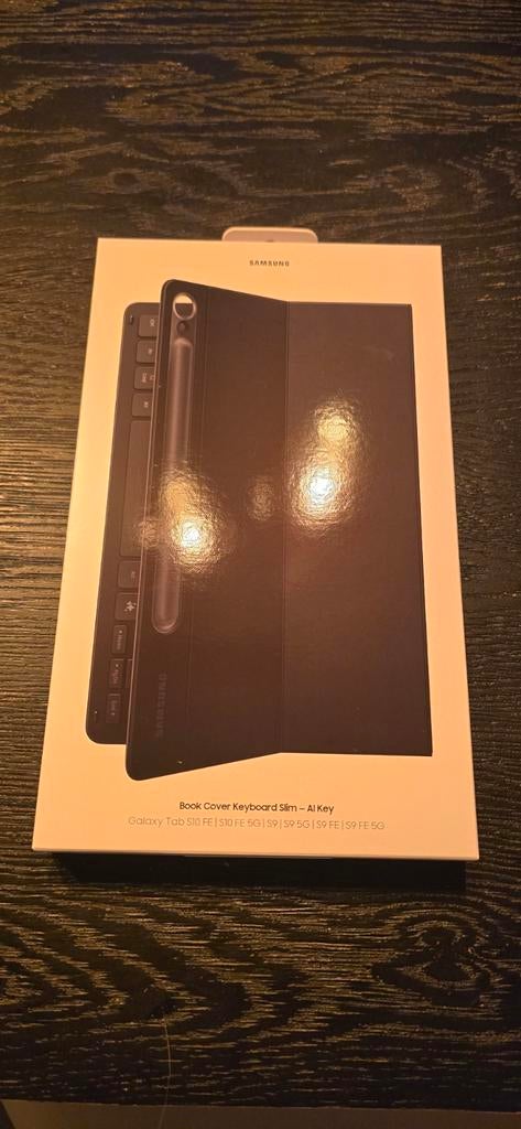 Book Cover Keyboard slim voor galaxy tab, Ophalen of Verzenden, Nieuw