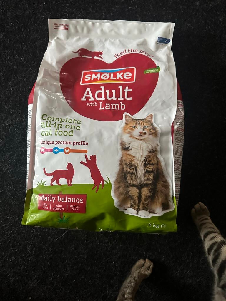 Smolke Adult Lamb, kattenvoer, Dieren en Toebehoren, Dierenvoeding, Ophalen of Verzenden, Kat