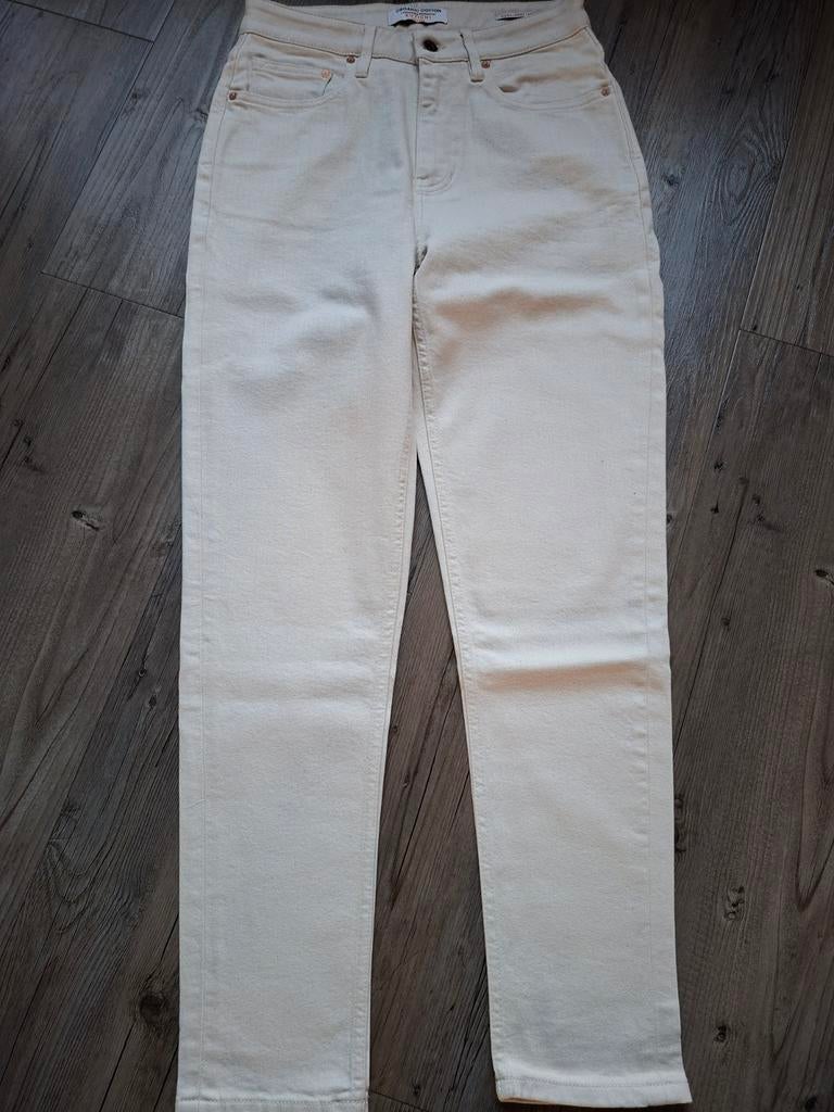 KUYICHI Nora loose tapered fit jeans W28 L32, Nieuw, Ophalen of Verzenden, W28 - W29 (confectie 36), Wit