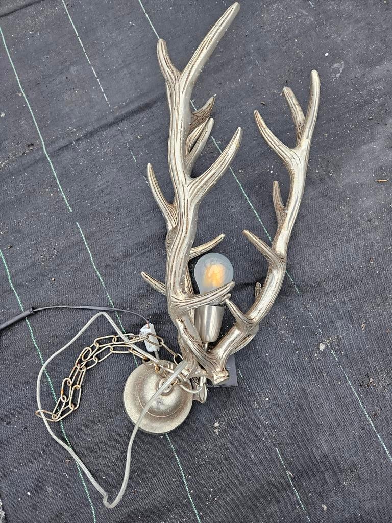 Metalen lamp Rendier PTMD, Gebruikt, 50 tot 75 cm, Ophalen of Verzenden, Landelijk