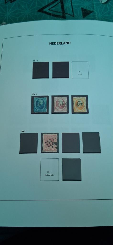 Davo map staat 1 deel 1, Postzegels en Munten, Postzegels | Volle albums en Verzamelingen, Ophalen of Verzenden, Nederland