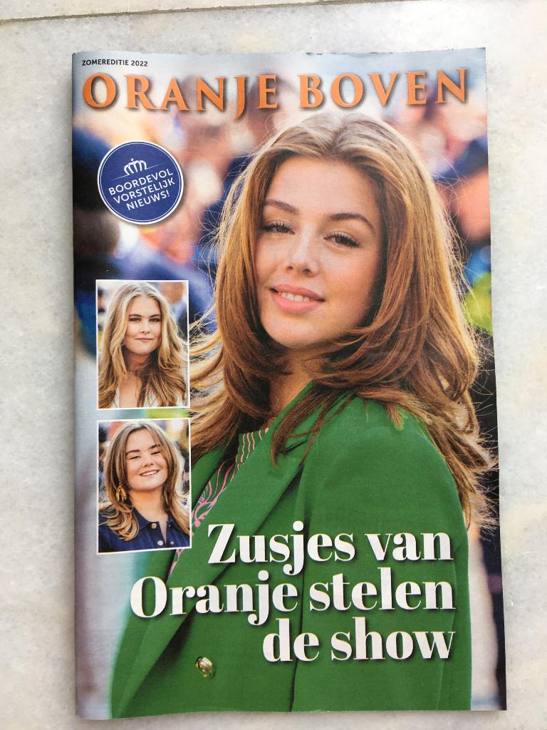 Oranje Boven Zomer Editie 2022 Tijdschrift, Ophalen of Verzenden, Nieuw, Tijdschrift of Boek