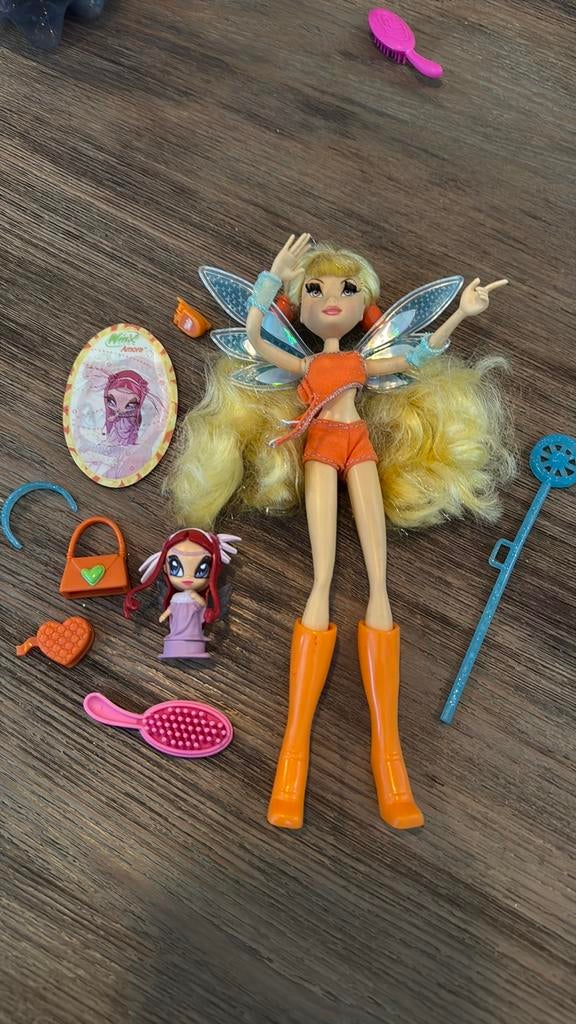 Winx club Stella pop seizoen 2, Verzamelen, Ophalen of Verzenden, Gebruikt, Pop