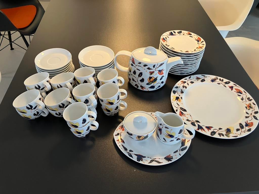 Servies porselein Maarten Vrolijk decor ism Thomas Germany, Ophalen of Verzenden, Zo goed als nieuw, Overige stijlen, Porselein