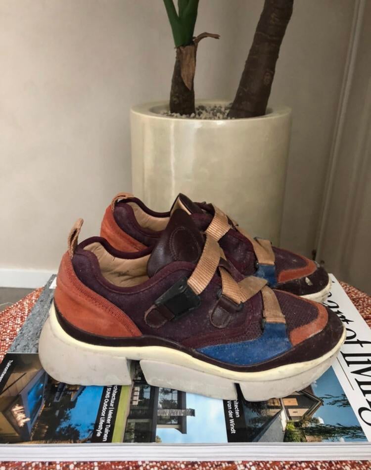Chloe sneakers 36, Kleding | Dames, Schoenen, Ophalen of Verzenden, Zo goed als nieuw, Sneakers of Gympen