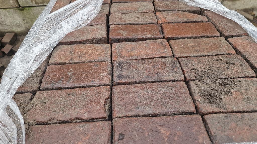 Aanbieding mooie roodpaarse gebakken klinker, Ophalen, Overige materialen, Gebruikt, Klinkers