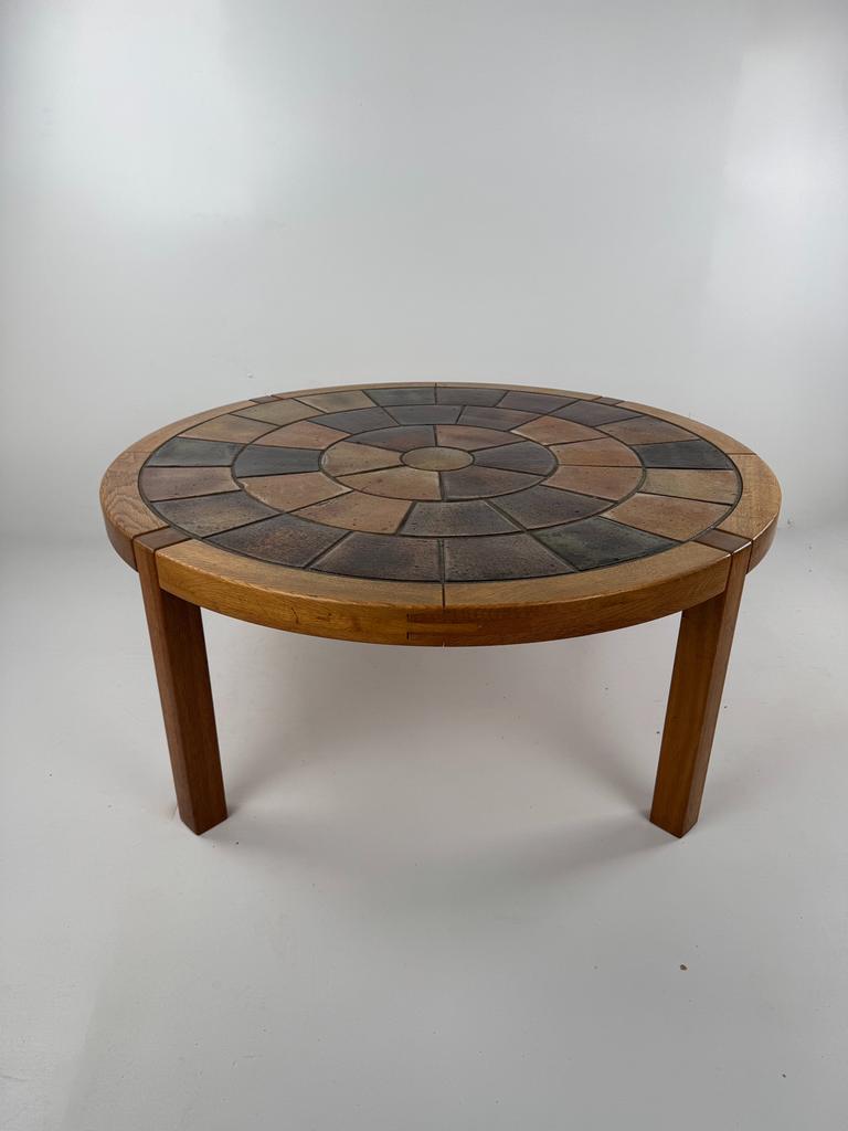 Sallingboe Ceramic Coffee Table Model No. 75 – Denmark, 1981, Ophalen, Z, Z, Rond