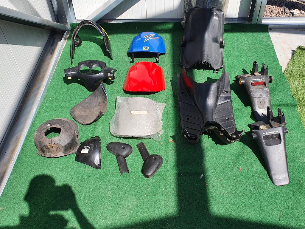 Stuurkap Peugeot Zenith Peugeot Buxy schuurschakelaars, Pegeot, Gebruikt, Ophalen of Verzenden, 50cc