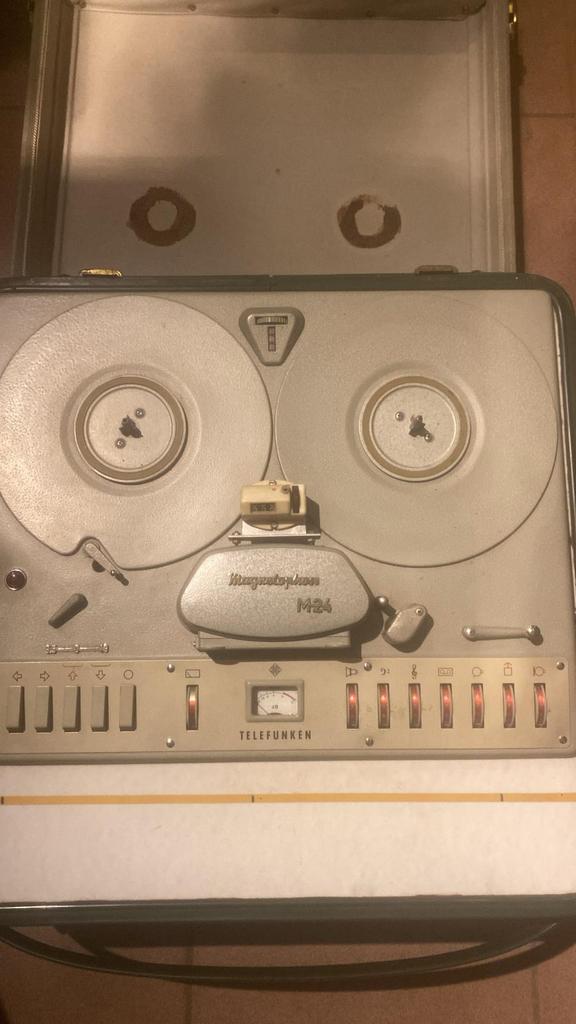 telefunken m24, Audio, Tv en Foto, Bandrecorders, Ophalen, Bandrecorder
