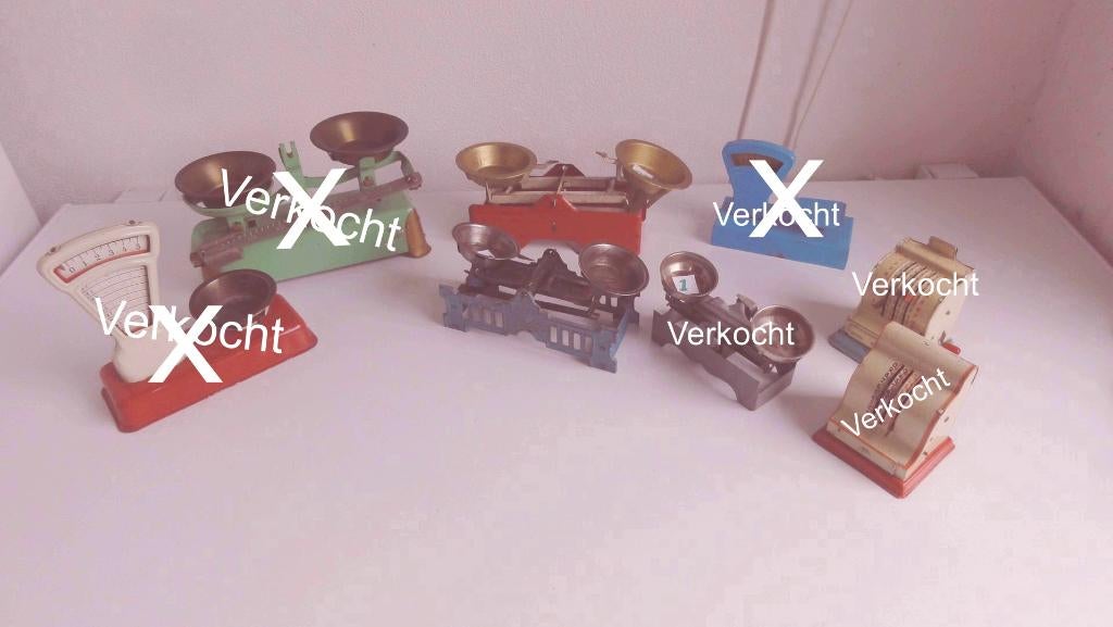 Weegschaal, weegschaaltjes antiek E, Antiek en Kunst, Ophalen of Verzenden