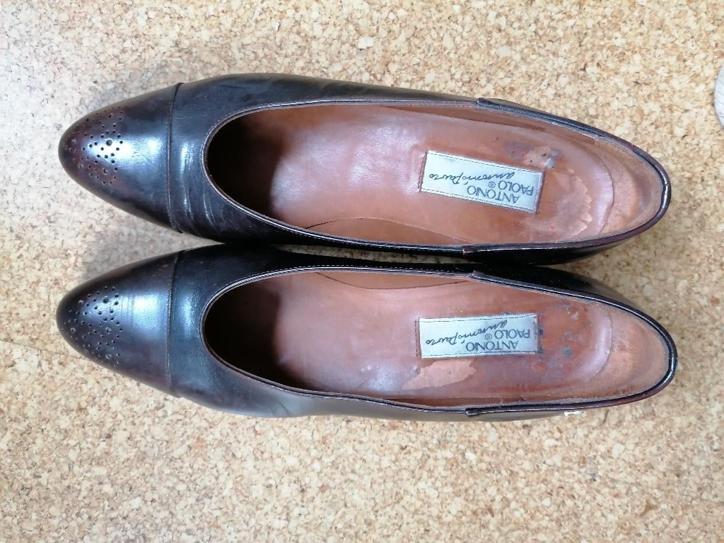 Damesschoenen Antonio Paolo, maat 42, Kleding | Dames, Schoenen, Schoenen met lage hakken, Bruin, Ophalen of Verzenden, Antonio Paolo